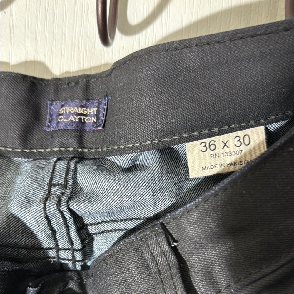 BNWT Sean John Black Straight Fit Jeans - Picture 4 of 7